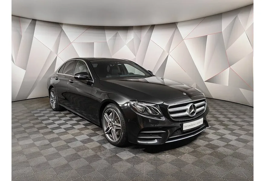 Mercedes-Benz E-Класс E 400 4MATIC 9G-TRONIC (333 л.с.) Черный в АВИЛОН. Слайд №3