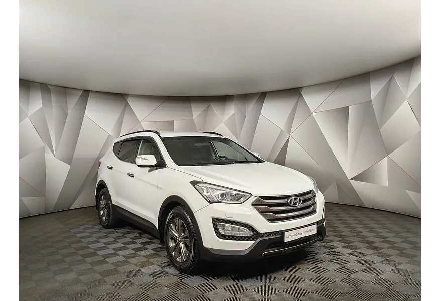 Hyundai Santa Fe 2.2 CRDi MT (197 л.с.) Белый в АВИЛОН. Слайд №3