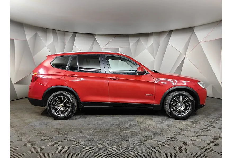 BMW X3 xDrive28i AT (245 л.с.) Base (Локальная сборка) Красный в АВИЛОН. Слайд №6