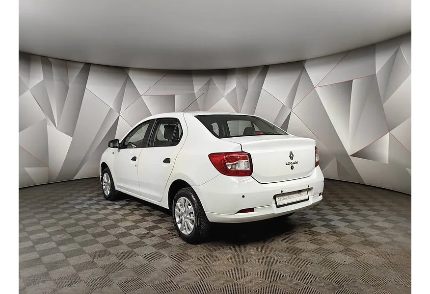 Renault Logan 1.6 AT (102 л.с.) Белый в АВИЛОН. Слайд №4