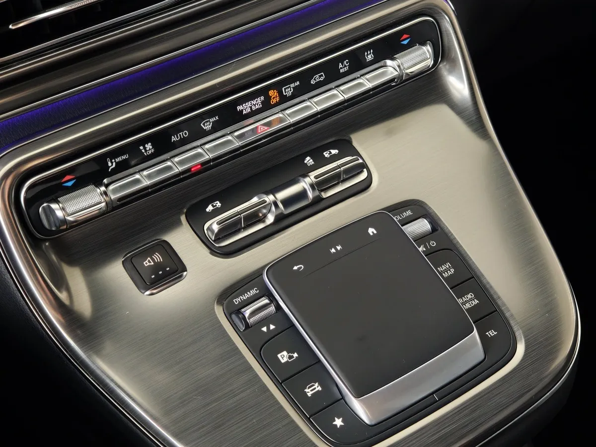 Mercedes-Benz V-Класс V 300 L3 4Motion 9G-Tronic (239 л.с.) Черный в АВИЛОН. Слайд №30