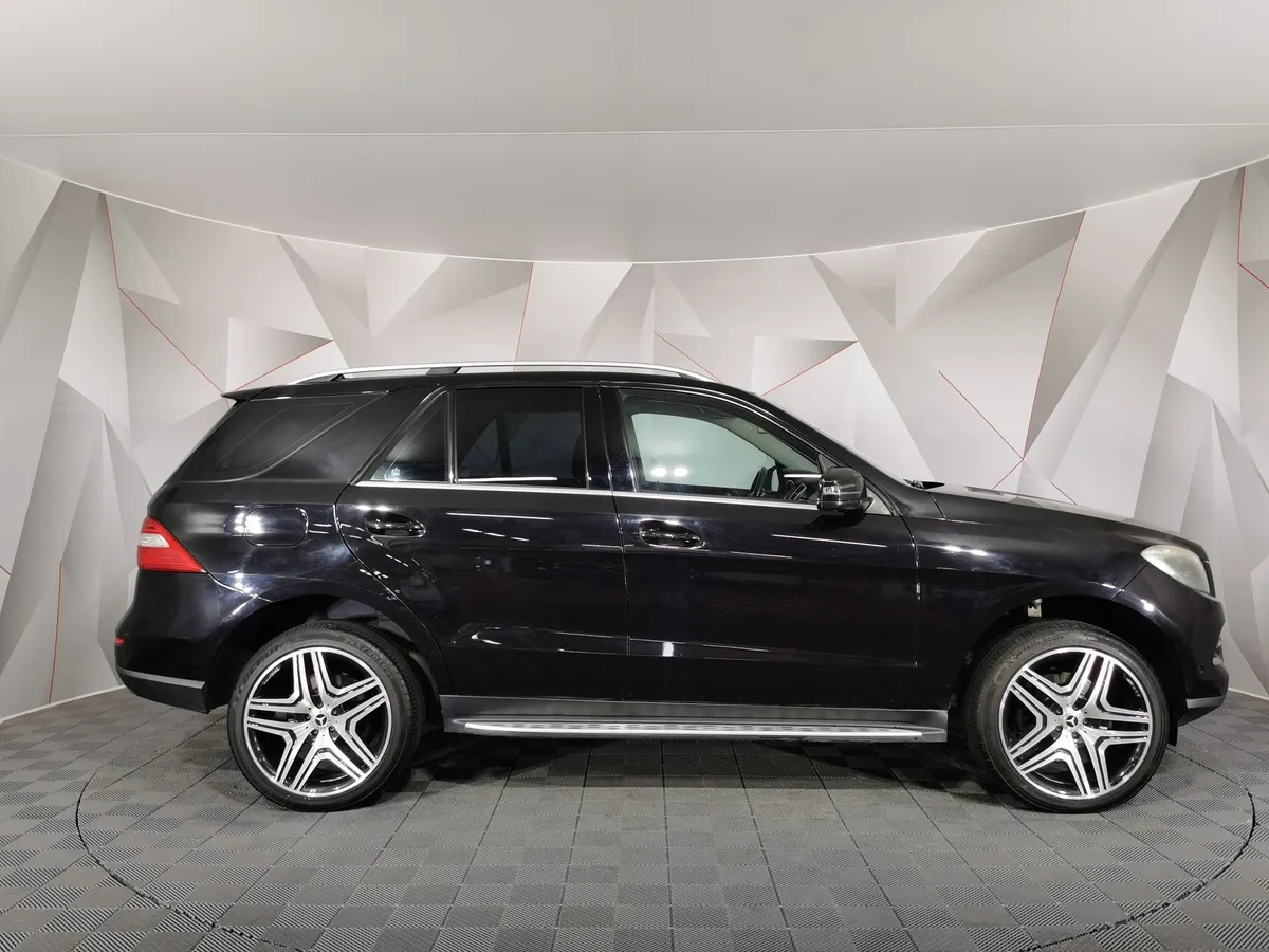 Mercedes-Benz M-Класс ML 350 BlueEfficiency 7G-Tronic Plus 4Matic (306 л.с.) Черный в АВИЛОН. Слайд №6