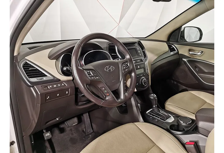 АВИЛОН - Hyundai Santa Fe 2.4 AT AWD (171 л.с.) High-Tech + Premium Белый - slide 12
