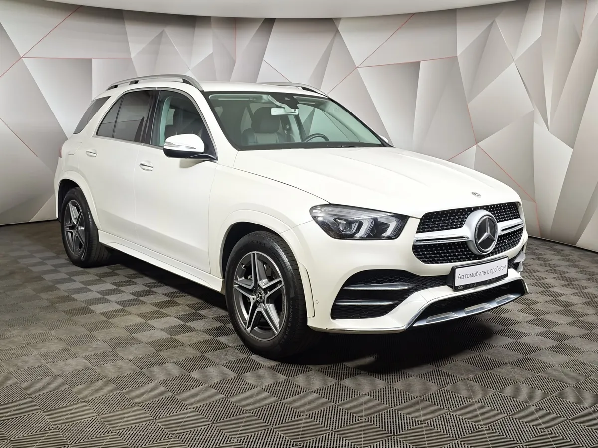 Mercedes-Benz GLE 300d 4MATIC 9G-TRONIC (269 л.с.) Белый в АВИЛОН. Слайд №3