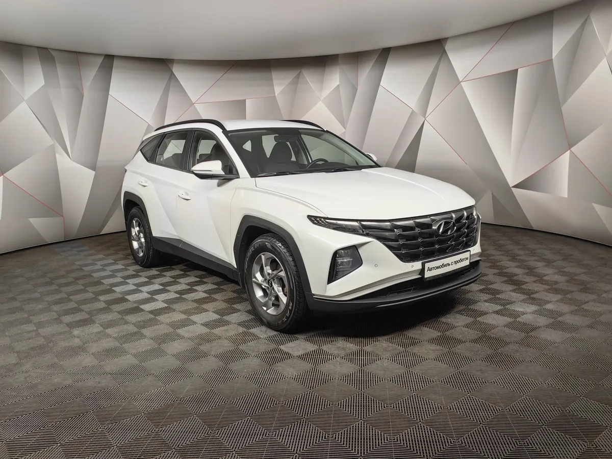 Hyundai Tucson D2.0 Smartstream 8AT 4WD (186 л.с.) N Line Lifestyle Белый в АВИЛОН. Слайд №3