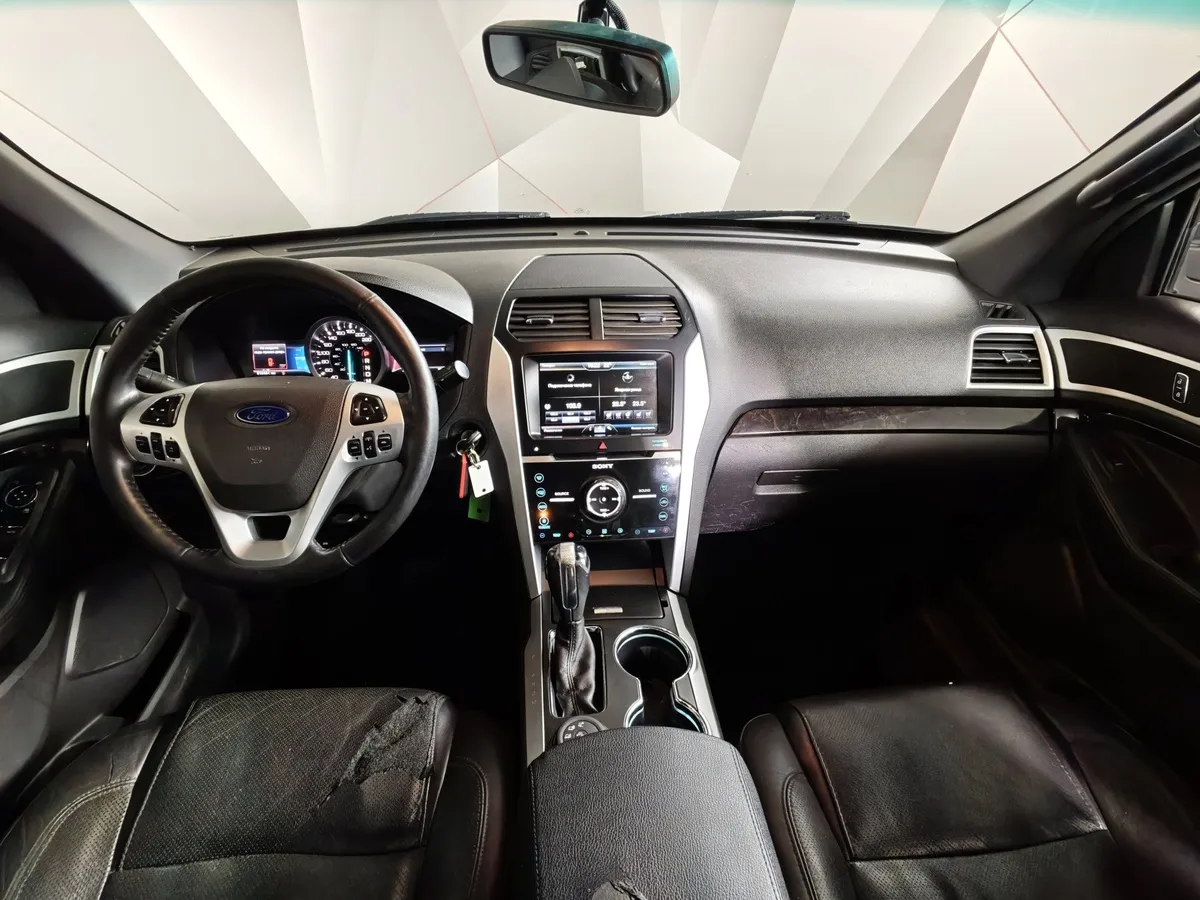 Ford Explorer 3.5 SelectShift 4WD (249 л.с.) Limited (LTD) Черный в АВИЛОН. Слайд №14