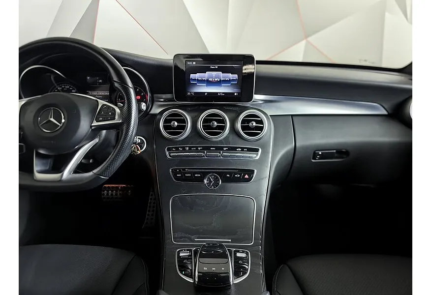 Mercedes-Benz C-Класс C 180 9G-TRONIC (150 л.с.) Sport Белый в АВИЛОН. Слайд №14