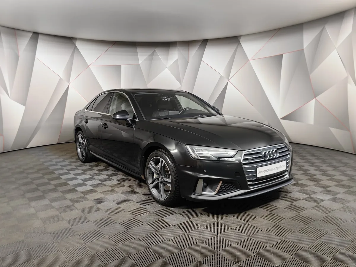 Audi A4 2.0 TDI S tronic quattro (190 л.с.) Черный в АВИЛОН. Слайд №3