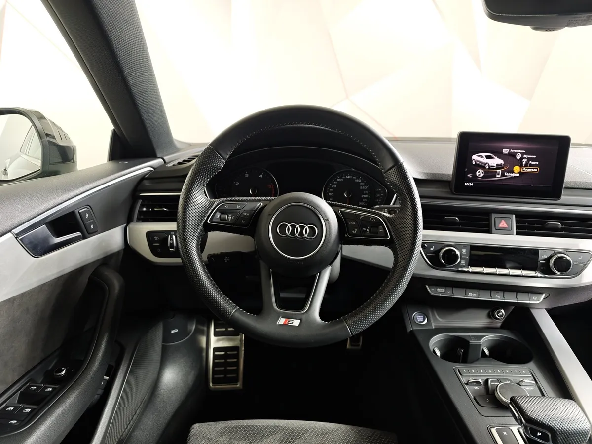Audi A5 2.0 TDI S tronic quattro (190 л.с.) Черный в АВИЛОН. Слайд №20