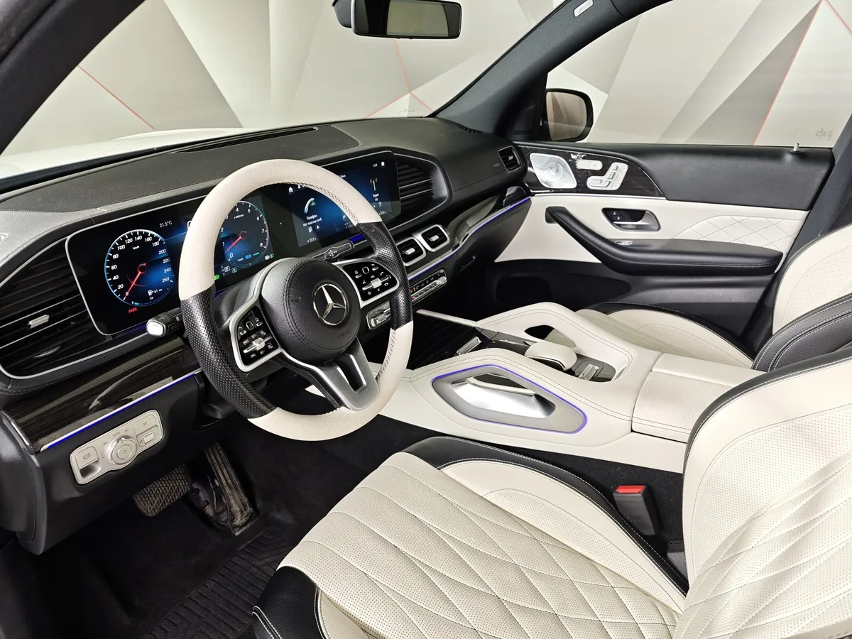 Mercedes-Benz GLS 450 9G-TRONIC 4Matic (367 л.с.) Белый в АВИЛОН. Слайд №19