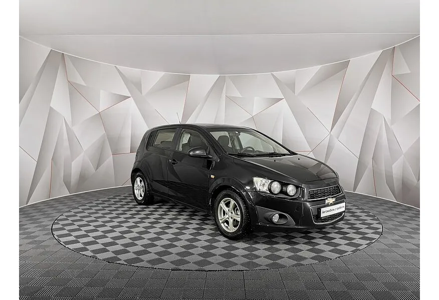 Chevrolet Aveo 1.6 AT (115 л.с.) Черный в АВИЛОН. Слайд №3