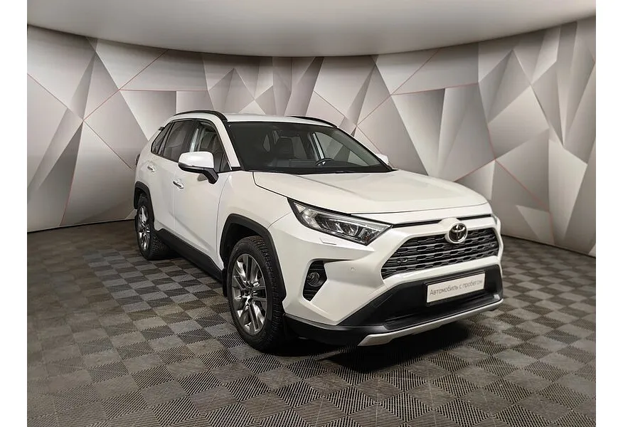 Toyota RAV4 2.0i CVT AWD (149 л.с.) Люкс Белый в АВИЛОН. Слайд №3