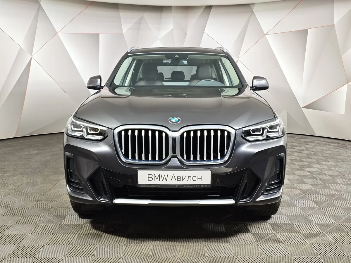 BMW X3 xDrive20i AT (184 л.с.) Черный в АВИЛОН. Слайд №3