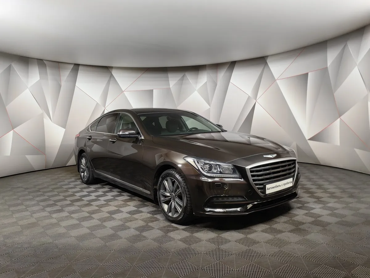 Genesis G80 2.0 AT AWD (197 л.с.) Advance Коричневый в АВИЛОН. Слайд №3