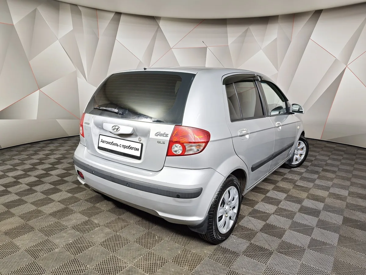 Hyundai Getz 1.3 AT (82 л.с.) Серебристый в АВИЛОН. Слайд №2