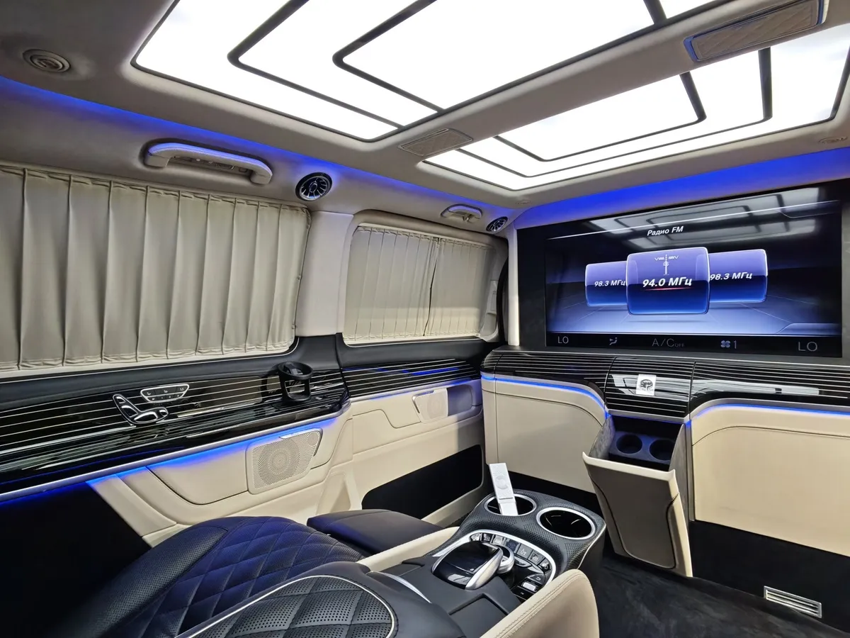 Mercedes-Benz V-Класс V 250 BlueTEC 7G-Tronic Plus 4x4 (190 л.с.) Черный в АВИЛОН. Слайд №20