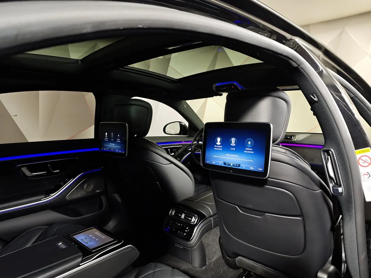 Mercedes-Benz S-Класс S 450 9G-Tronic 4Matic (367 л.с.) Черный в АВИЛОН. Слайд №28
