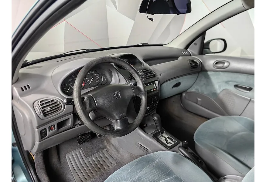 Peugeot 206 1.4 AT (75 л.с.) Зеленый в АВИЛОН. Слайд №13