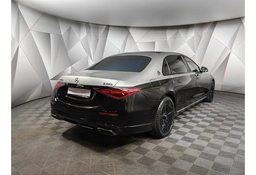 Mercedes-Benz S-Класс Maybach S 580 9G-Tronic 4Matic (503 л.с.) Night Series Черный в АВИЛОН. Слайд №2