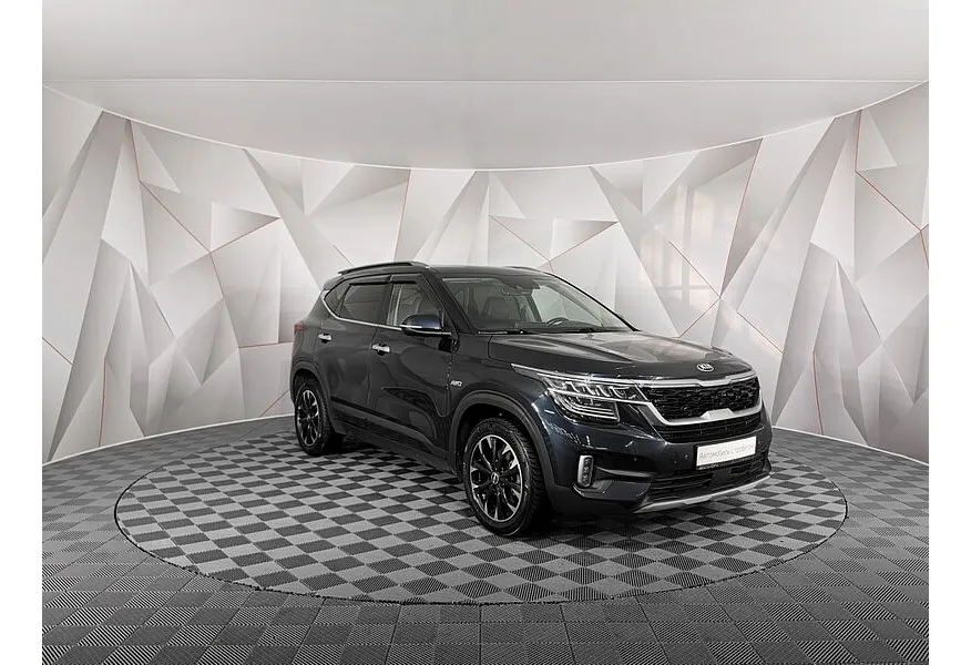 Kia Seltos 1.6 MPI AT 4WD (121 л.с.) Style Синий в АВИЛОН. Слайд №3