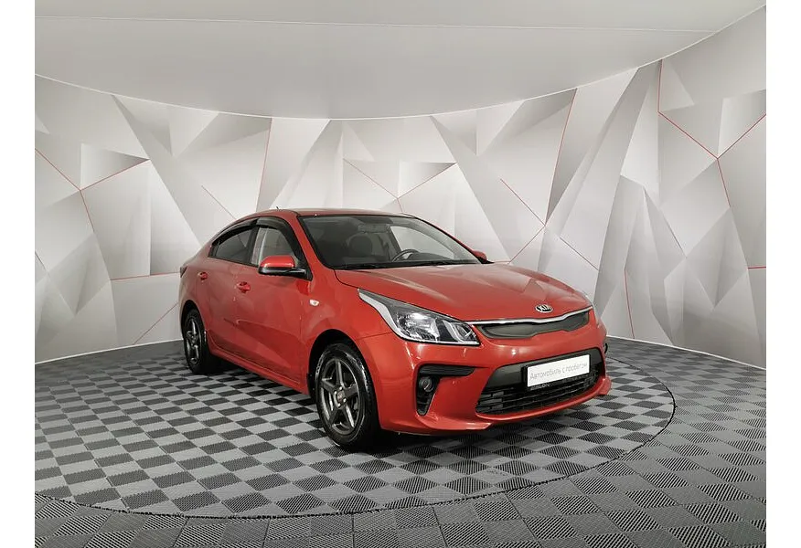 Kia Rio 1.6 AT (123 л.с.) Comfort Красный в АВИЛОН. Слайд №4