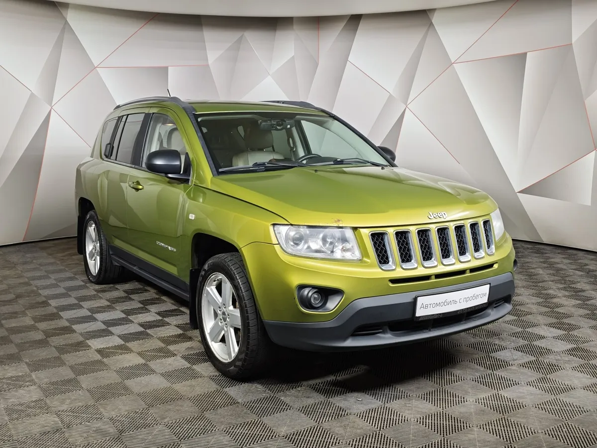 Jeep Compass 2.4 4x4 AT (150 л.с.) Limited Зеленый в АВИЛОН. Слайд №3