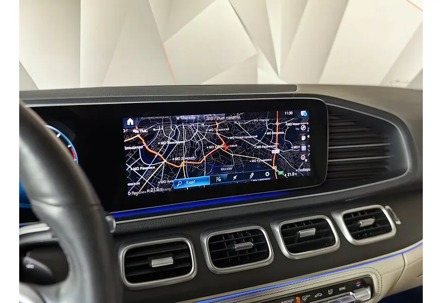 Mercedes-Benz GLS 400 d 9G-TRONIC 4Matic (330 л.с.) Premium Серебристый в АВИЛОН. Слайд №23