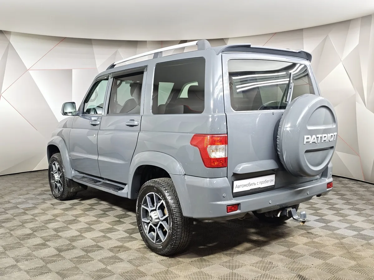УАЗ Patriot 2.7 AT 4WD (150 л.с.) Оптимум Серый в АВИЛОН. Слайд №4