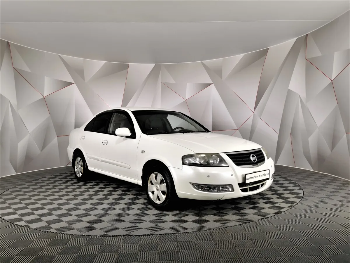 Nissan Almera Classic 1.6 AT (107 л.с.) Белый в АВИЛОН. Слайд №3