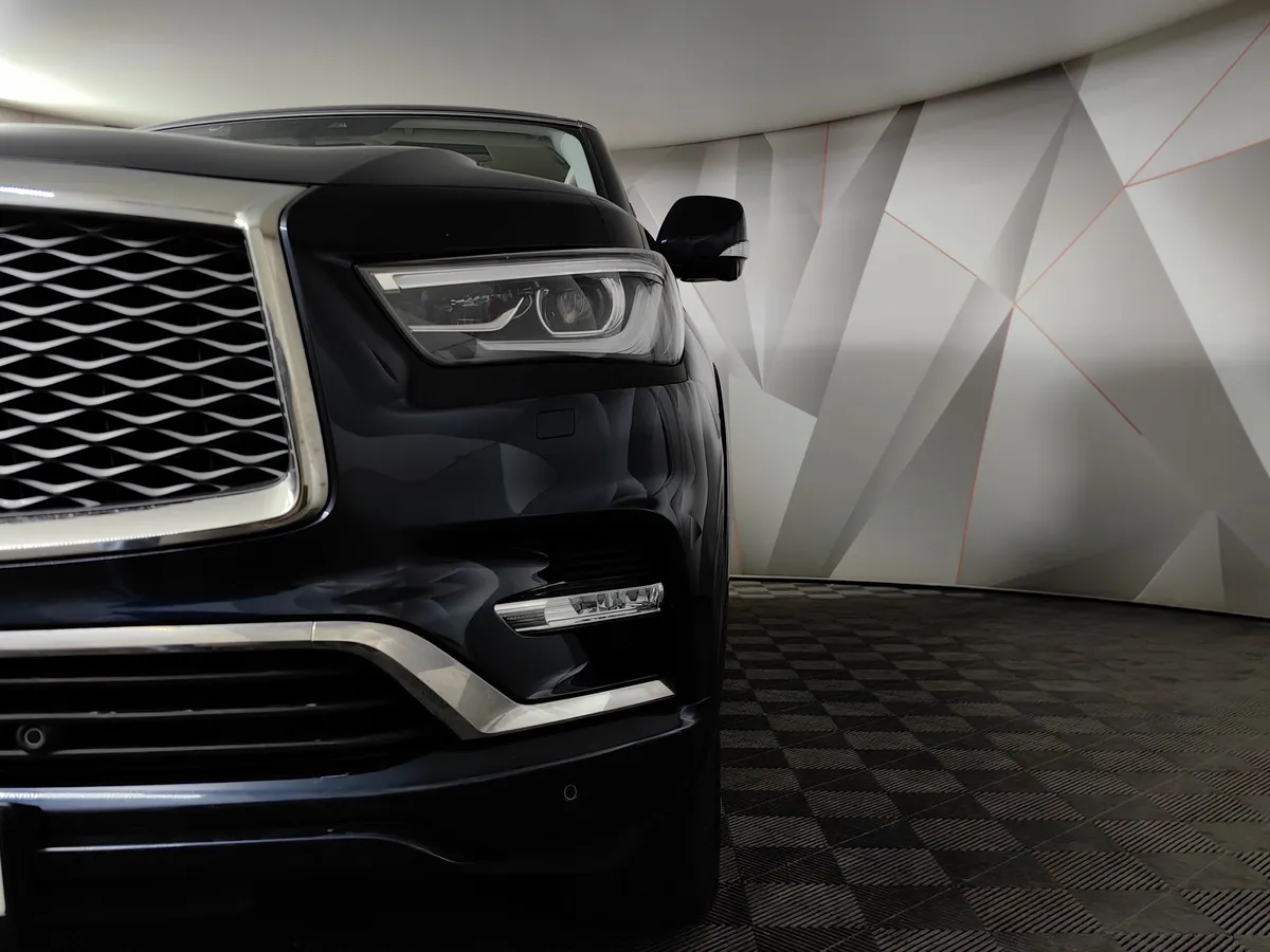 Infiniti QX80 5.6 АТ AWD (405 л.с.) Синий в АВИЛОН. Слайд №10