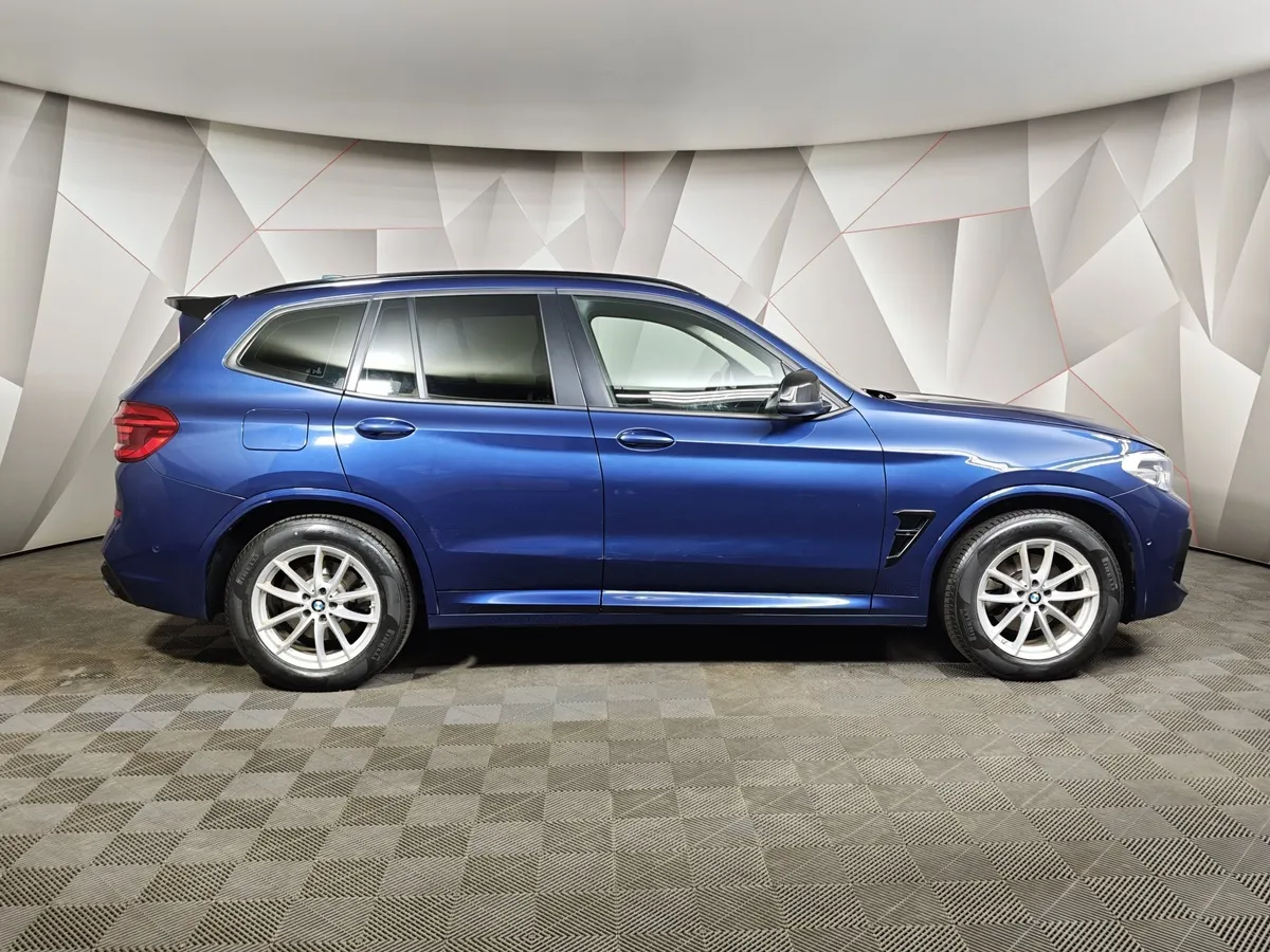 BMW X3 xDrive20i AT (184 л.с.) Синий в АВИЛОН. Слайд №6