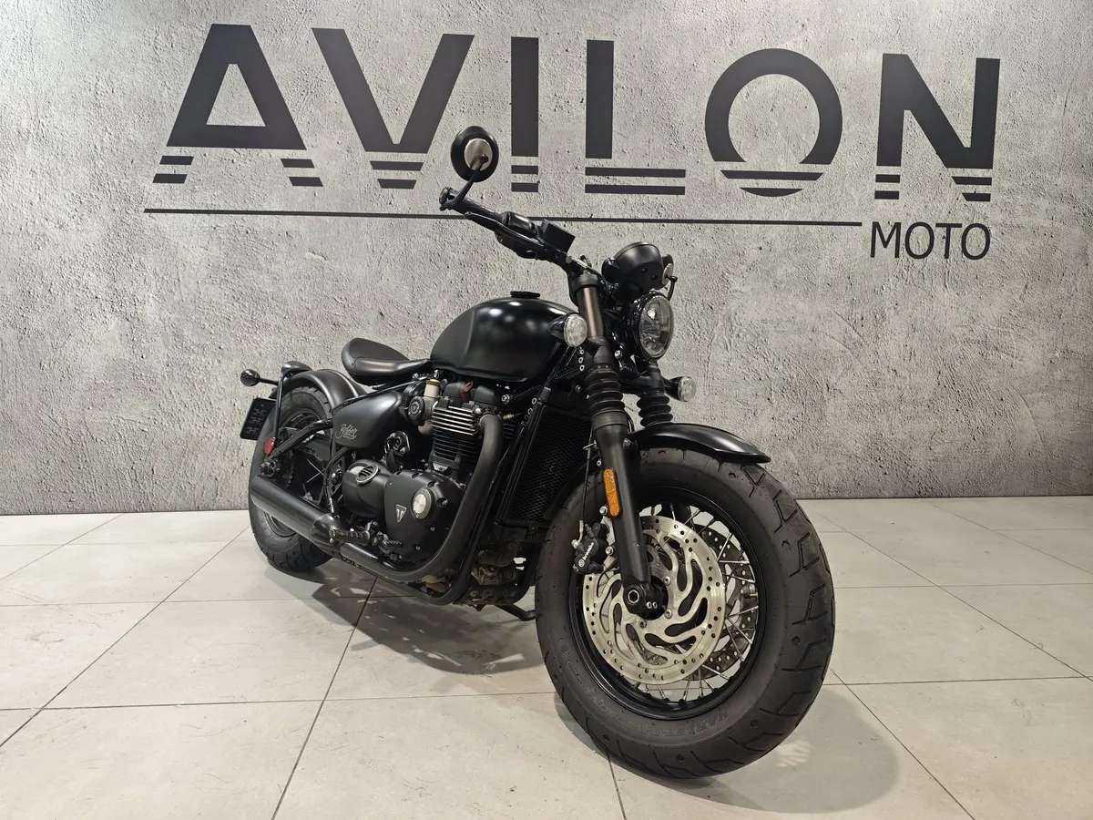 АВИЛОН - Triumph Bonneville Bobber 1 200 см³ (78 л.с.) (78) 1200 Черный - slide 10254706
