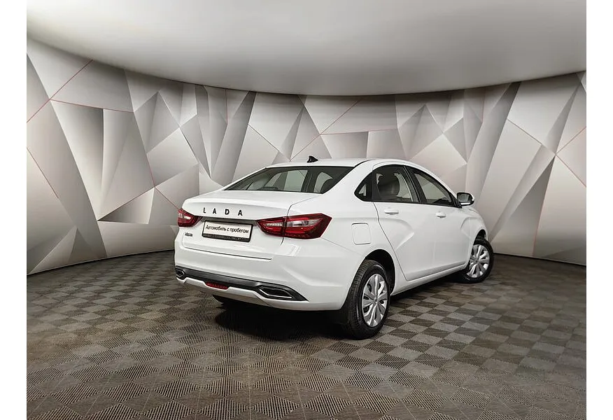 ВАЗ (Lada) Vesta 1.6 CVT (106 л.с.) Белый в АВИЛОН. Слайд №2