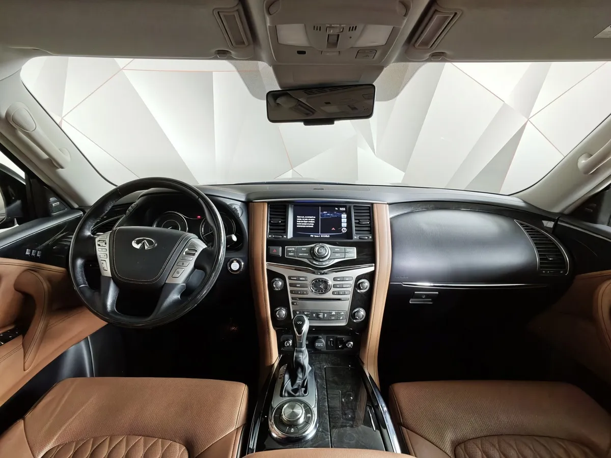 Infiniti QX80 5.6 АТ AWD (405 л.с.) Серый в АВИЛОН. Слайд №13