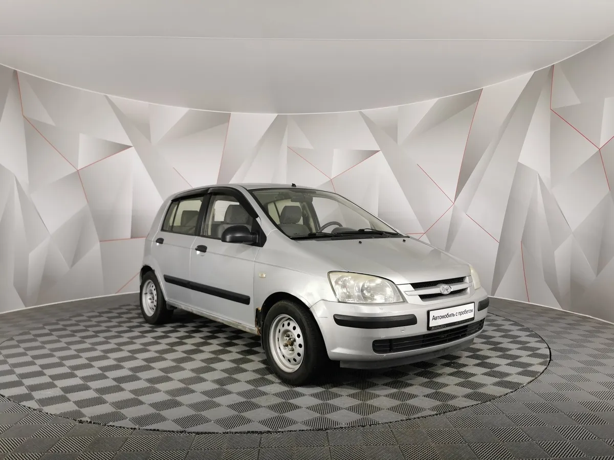 Hyundai Getz 1.3 AT (85 л.с.) Серебристый в АВИЛОН. Слайд №3