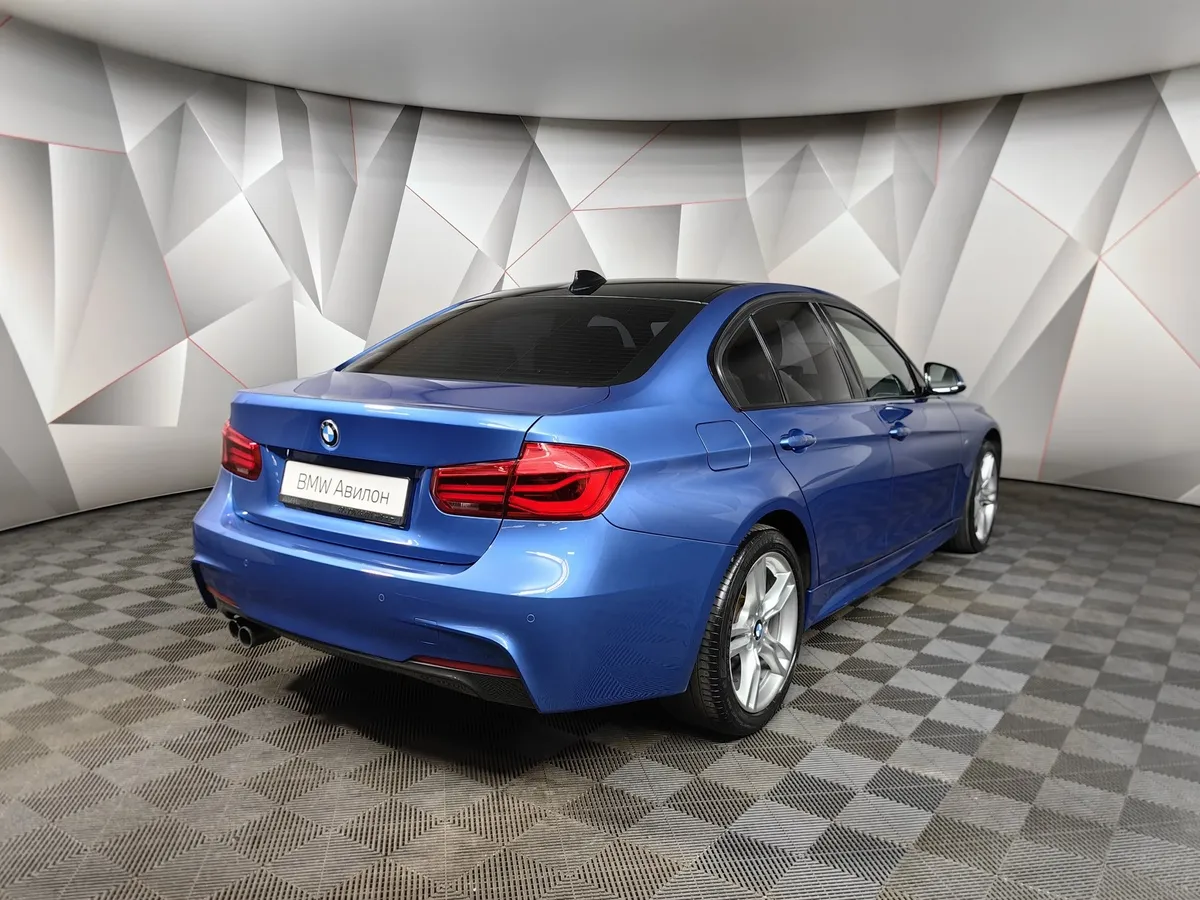 BMW 3 серия 320i xDrive AT (184 л.с.) M Sport Синий в АВИЛОН. Слайд №2