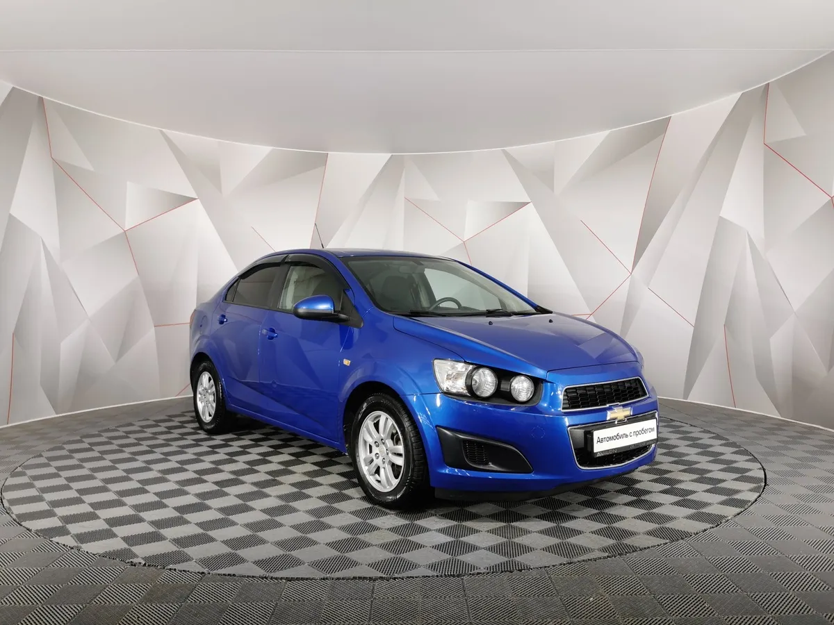 Chevrolet Aveo 1.6 AT (115 л.с.) Синий в АВИЛОН. Слайд №3