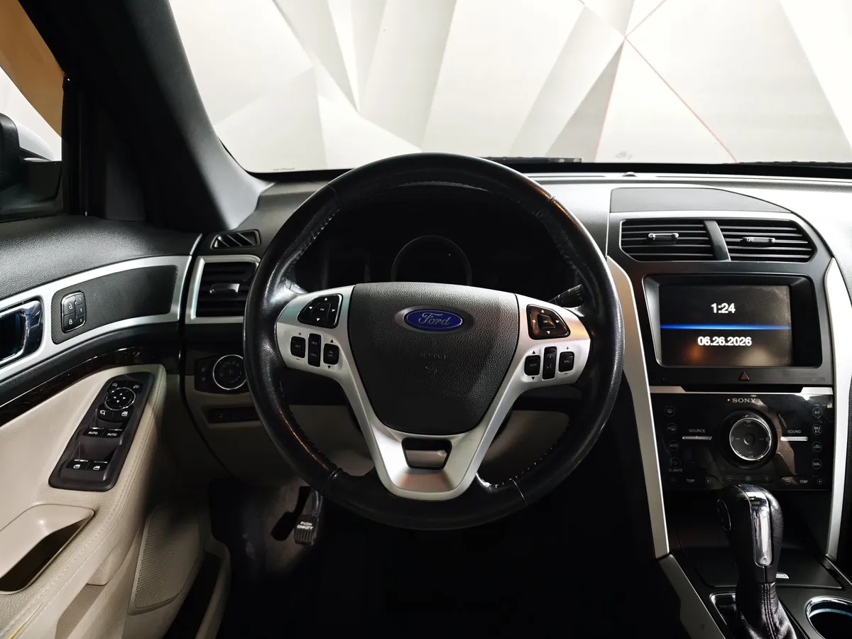 Ford Explorer 3.5 SelectShift 4WD (294 л.с.) Белый в АВИЛОН. Слайд №17