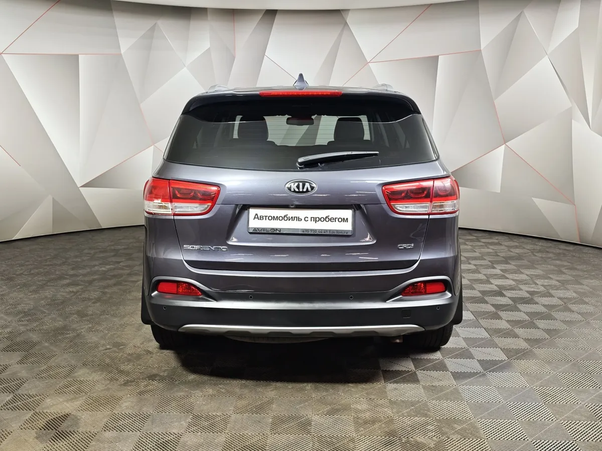 Kia Sorento 2.2 D AT AWD (5 мест) (200 л.с.) Prestige Серый в АВИЛОН. Слайд №8