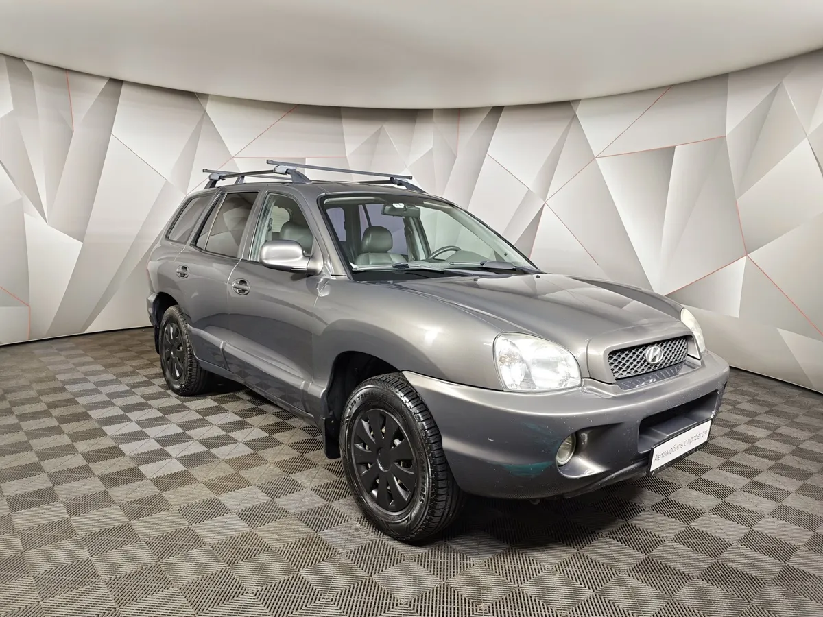 Hyundai Santa Fe 2.7 AT (173 л.с.) Серый в АВИЛОН. Слайд №3