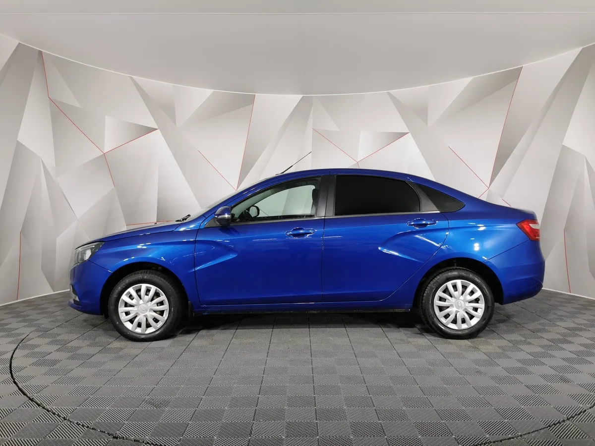 ВАЗ (Lada) Vesta 1.6 CVT (113 л.с.) Luxe Multimedia Синий в АВИЛОН. Слайд №5