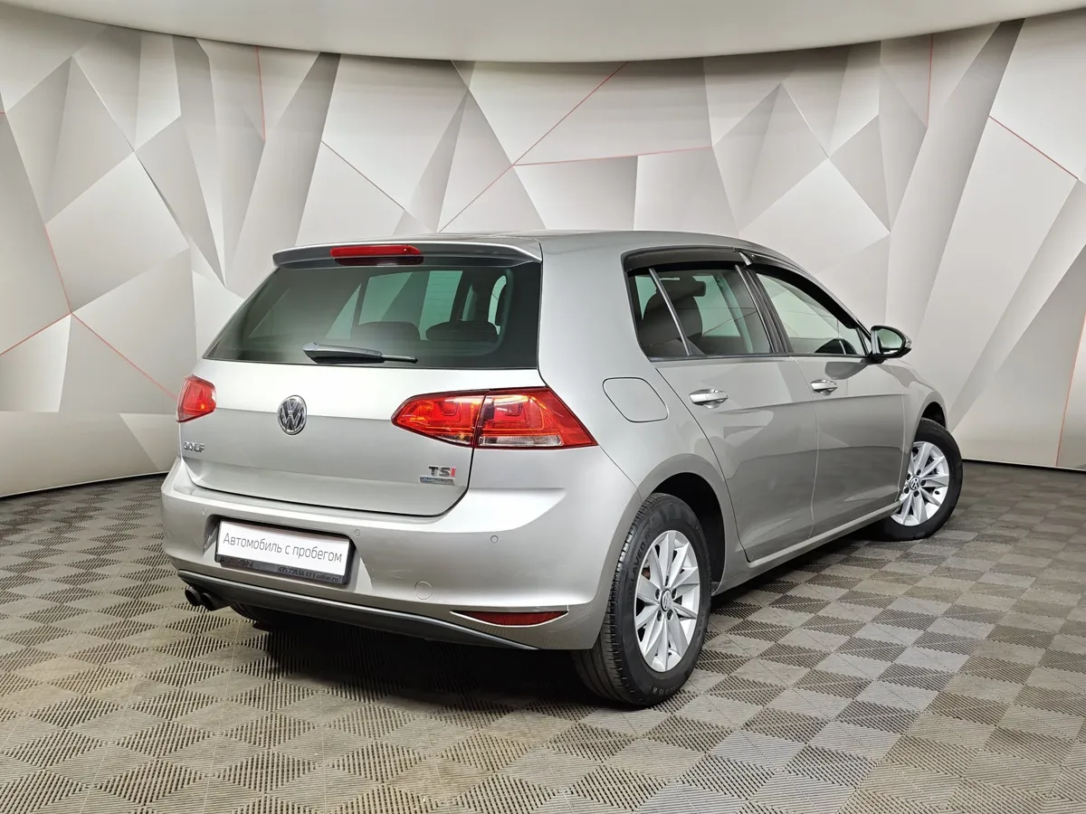 Volkswagen Golf 1.4 TSI BlueMotion DSG (122 л.с.) Comfortline Серебристый в АВИЛОН. Слайд №2