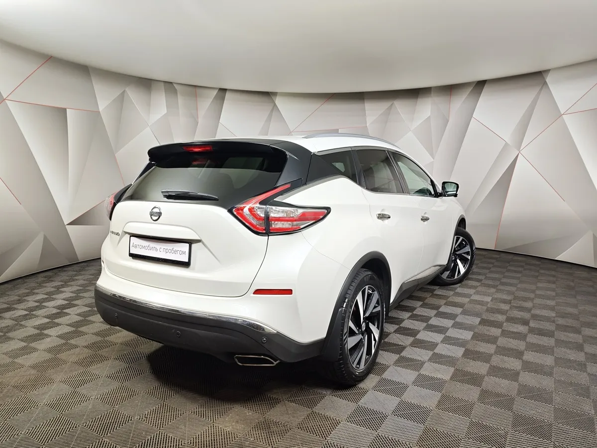 Nissan Murano 3.5 Xtronic AWD (249 л.с.) Белый в АВИЛОН. Слайд №2