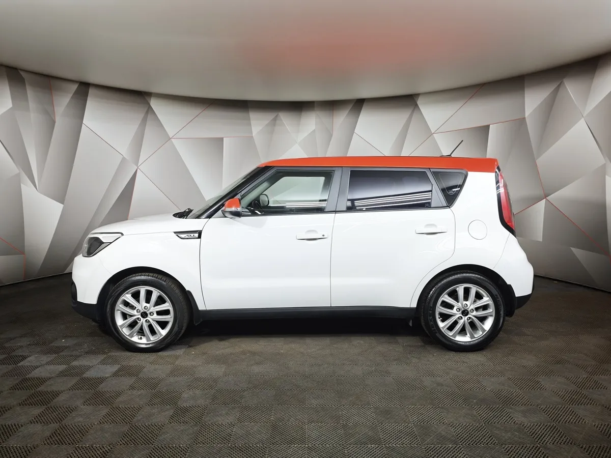 Kia Soul 2.0 MPI AT (150 л.с.) Classic Белый в АВИЛОН. Слайд №5