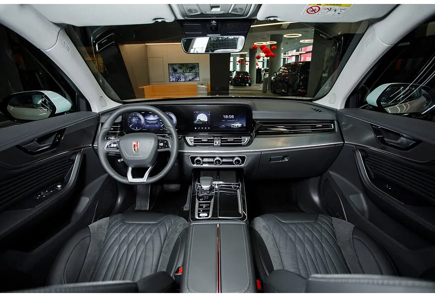 Hongqi HS5 2.0T AT 4WD (245 л.с.) Deluxe Коричневый в АВИЛОН. Слайд №7