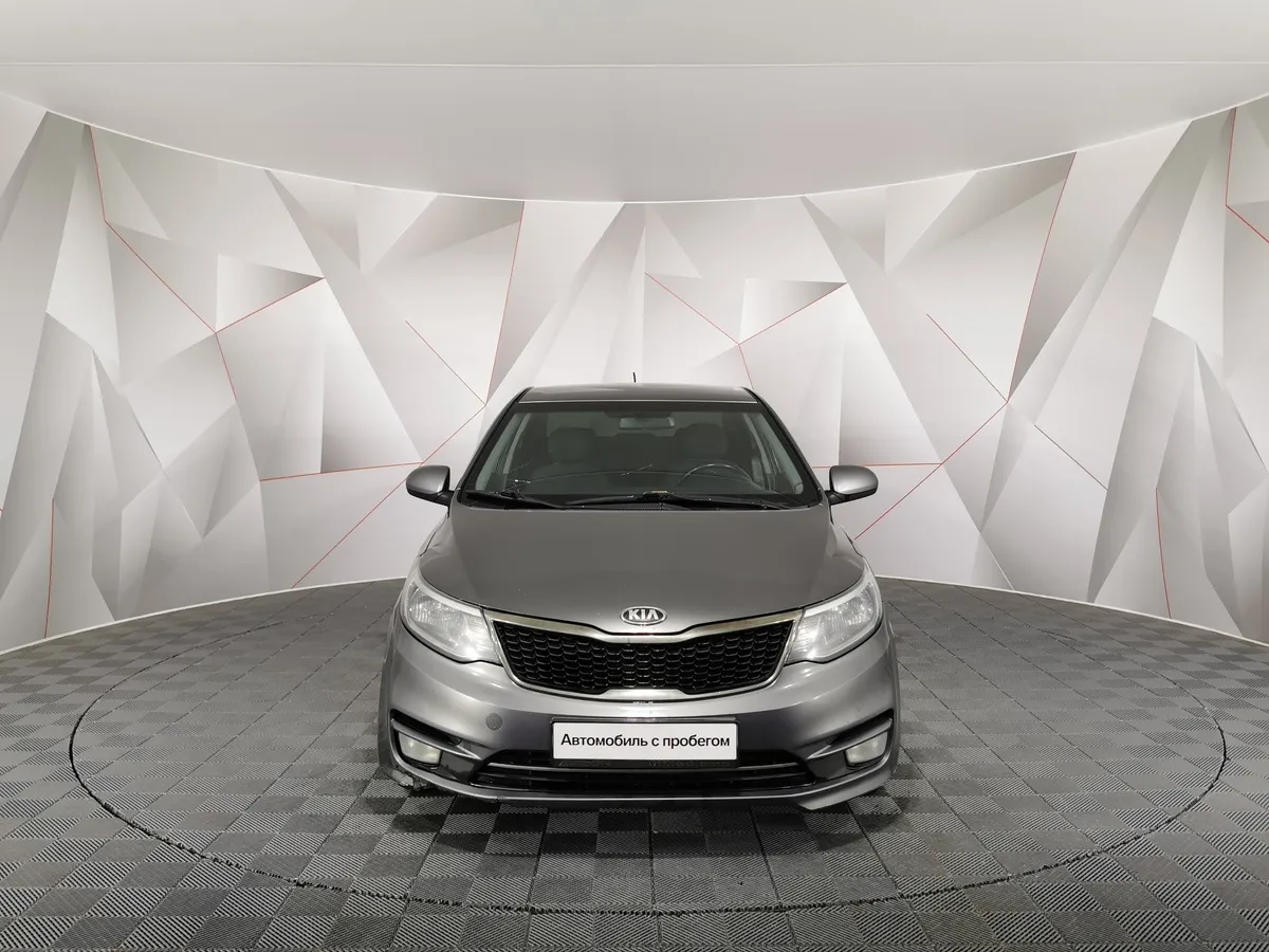 Kia Rio 1.6 AT (123 л.с.) Серый в АВИЛОН. Слайд №7