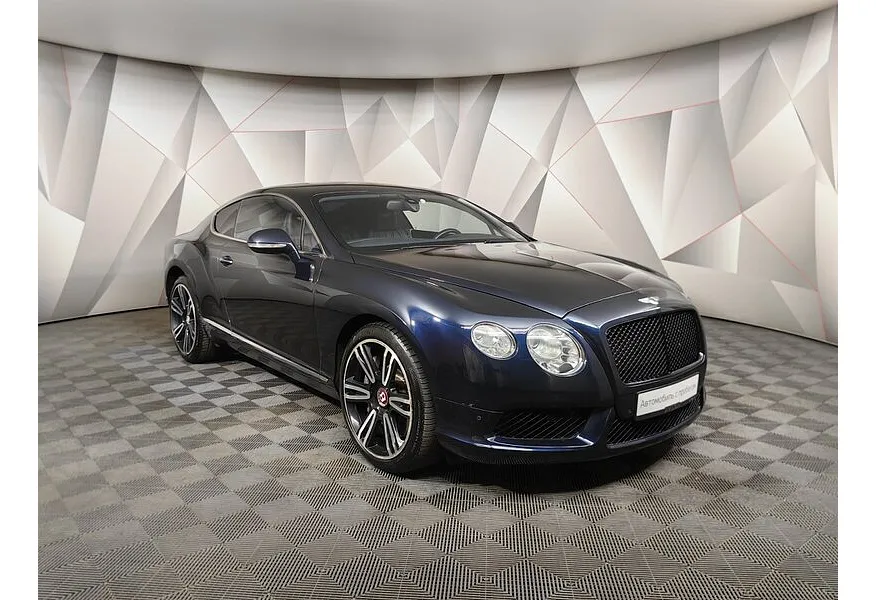 Bentley Continental GT 4.0 V8 AWD AT (507 л.с.) Синий в АВИЛОН. Слайд №3