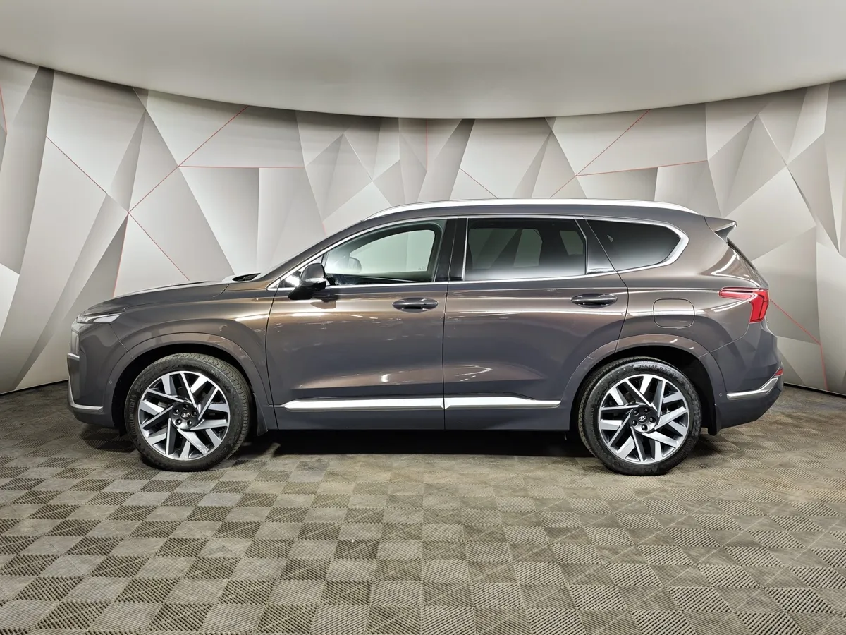 Hyundai Santa Fe 2.2 CRDi AWD 8AT (200 л.с.) Calligraphy Коричневый в АВИЛОН. Слайд №5