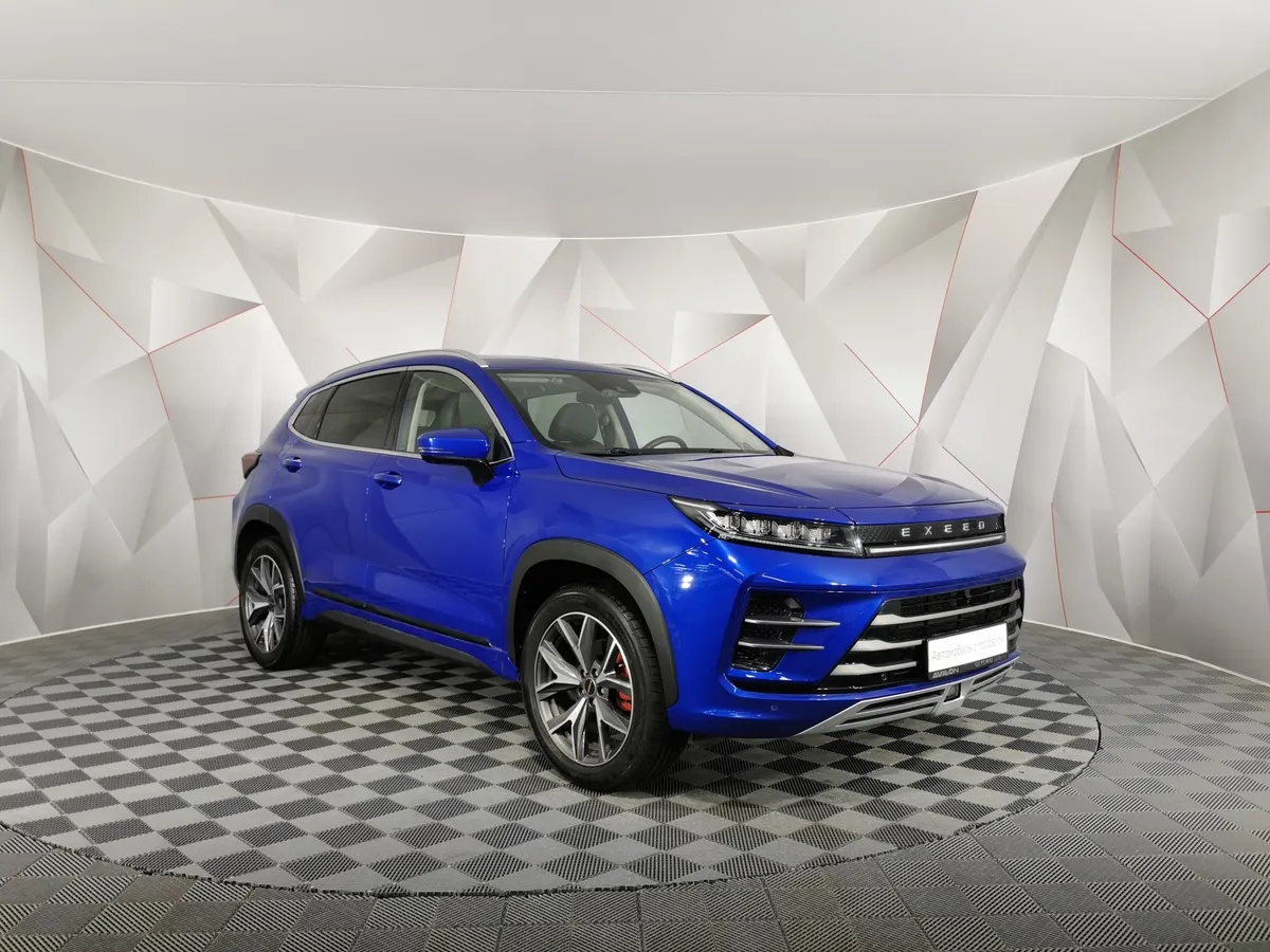 EXEED LX 1.6T DCT 4WD (150 л.с) Premium Plus Синий в АВИЛОН. Слайд №3