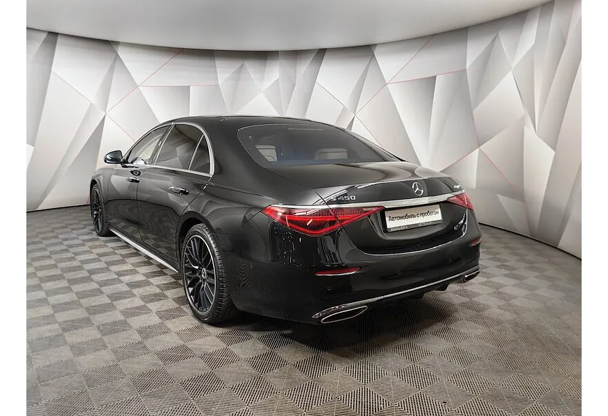 Mercedes-Benz S-Класс S 450 9G-Tronic 4Matic (367 л.с.) Premium Черный в АВИЛОН. Слайд №4
